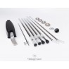 Fender Rhodes Sustain-Rod - Legs- Plates - Braces - Knob Set