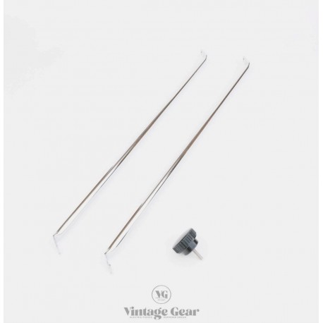 Fender Rhodes Leg Braces and Knob Set - (Crossbars)