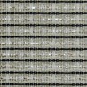 Pre-cut Fender Style Aged Black/White/Silver Grill Cloth